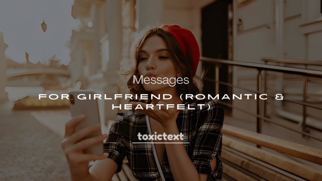 200+ Valentine’s Messages for Girlfriend (Romantic & Heartfelt)