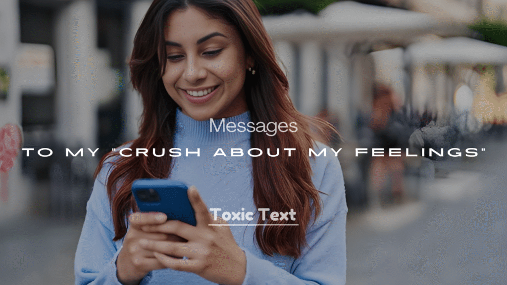 200+ Messages to My Crush About My Feelings