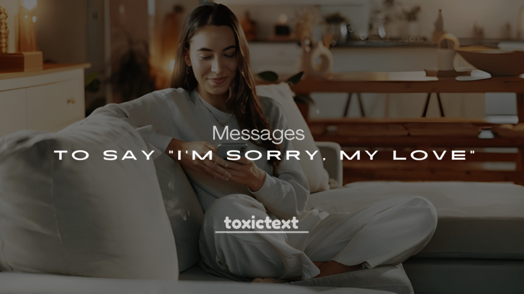 250+ Romantic Apology Texts to Say “I’m Sorry, My Love”